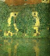 slottet kammer vid attersee Gustav Klimt